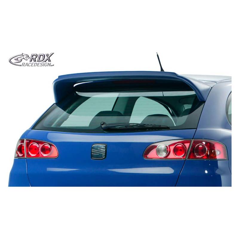 Dachspoiler Seat Ibiza 6L 3/5-türer 2002-2008 'Groß' (PUR-IHS), Schwarz von RDX Racedesign