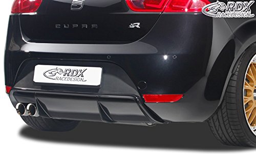 Heckschürzenansatz 'Diffuser' Seat Leon 1P FR/Cupra (Auspuff Links) (PUR) von RDX Racedesign