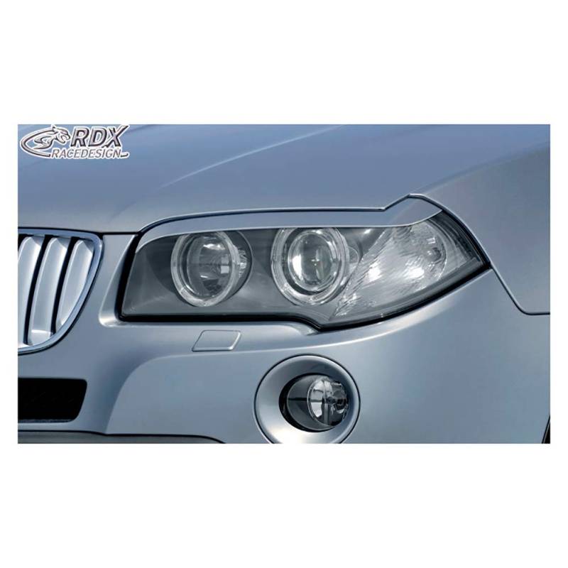 RDX Racedesign - Scheinwerferspoiler kompatibel mit BMW X3 E83 2004-2010 (ABS), Unlackiert von RDX Racedesign