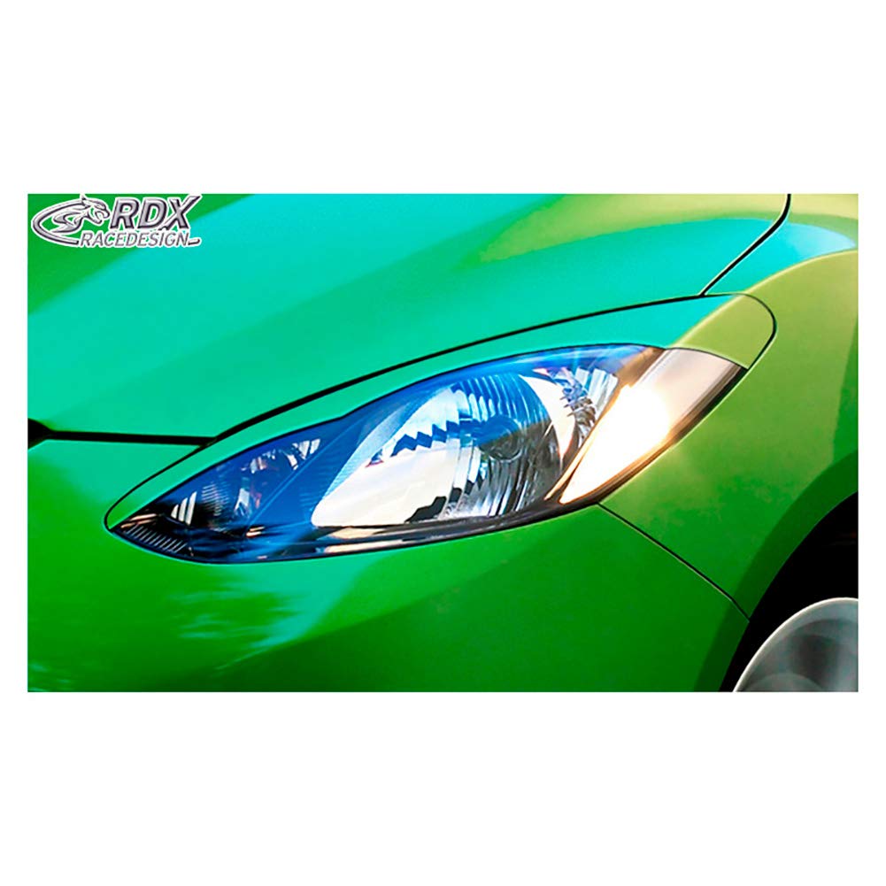 Scheinwerferblenden Mazda 2 2007-2011 (ABS) von RDX Racedesign