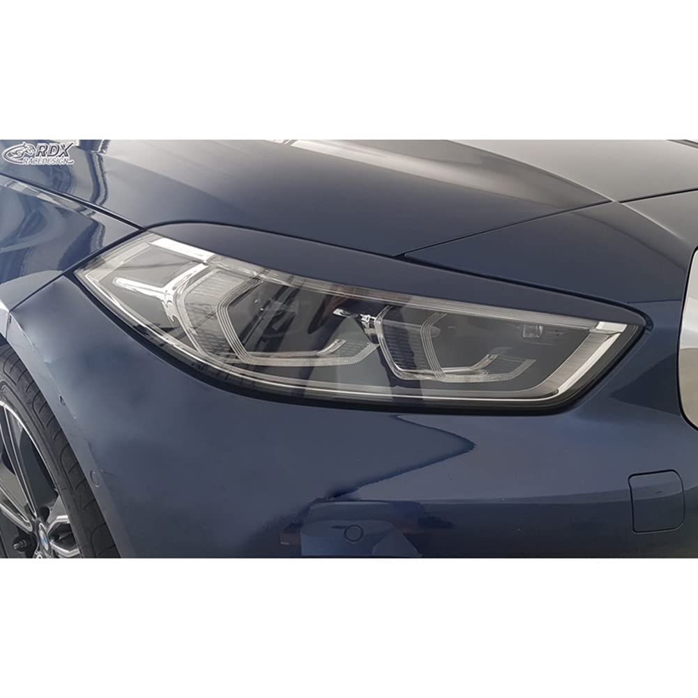 Scheinwerferblenden kompatibel mit BMW 1er (F40) 2019- (ABS) von RDX Racedesign