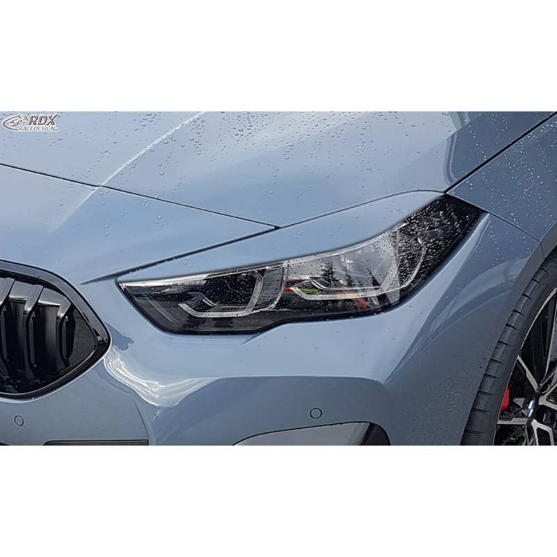 Scheinwerferblenden kompatibel mit BMW 2er Gran Coupe (F44) 2019- (ABS), Unlackiert von RDX Racedesign