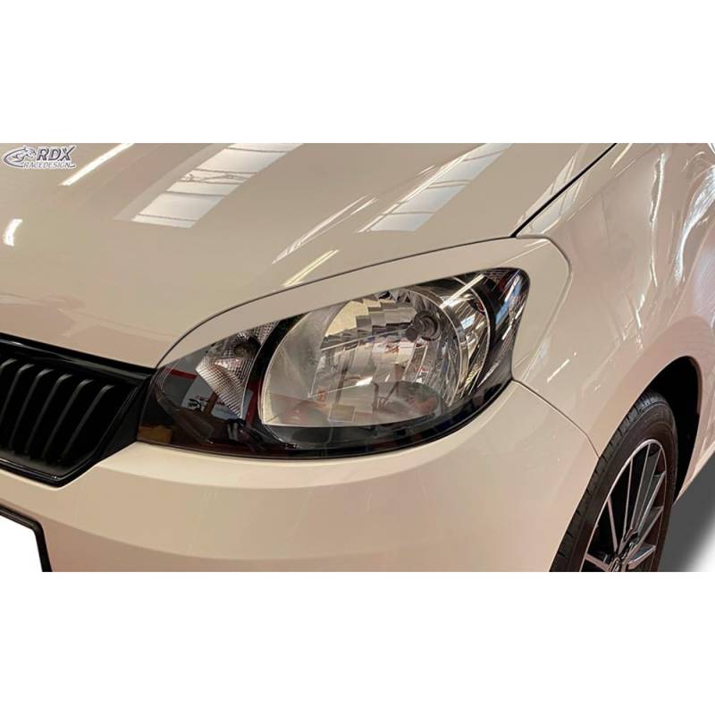 Scheinwerferblenden kompatibel mit Skoda Citigo 2011- (ABS) von RDX Racedesign