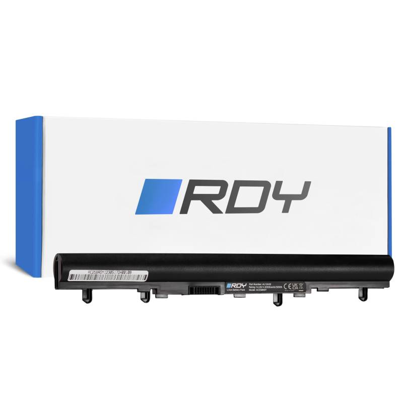 RDY Laptop Akku AL12A32 AL12A72 4ICR17/65 KT.00403.012 B053R015-0002 Notebook Batterie für Acer Aspire E1-570 V5-571 E1-570G E1-572 E1-530 E1-522 E1-572G E1-510 (Kapazität: 2000 mAh 14.8V von RDY