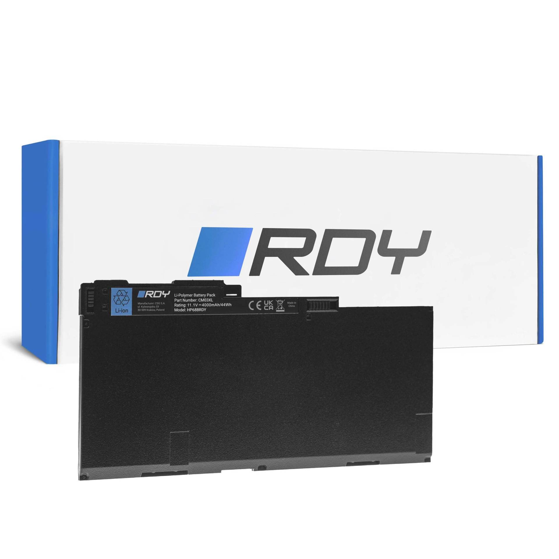 RDY Laptop Akku CM03XL CM03 CMO3XL 717376-001 716724-421 716724-1C1 Notebook Batterie für HP EliteBook 740 745 750 755 840 845 850 855 G1 G2 ZBook 14 G2 15u G2 (Kapazität: 4100 mAh 11.1V) von RDY