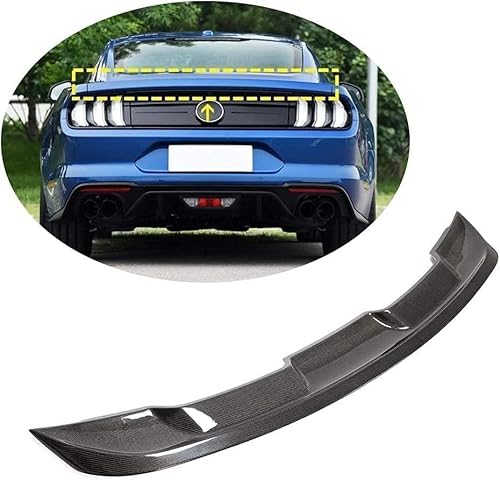 Auto Heckspoiler Spoiler Für Ford Mustang V6 V8 GT Coupe 2015-2020, Dachspoiler AußEn Styling ZubehöR Kofferraumspoiler Heckflügel von REAGAR