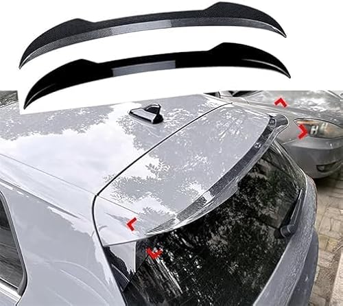 Auto Heckspoiler Spoiler Für VW Golf 8 MK8 GTI R GTD 2020-2023, Dachspoiler AußEn Styling ZubehöR Kofferraumspoiler Heckflügel von REAGAR