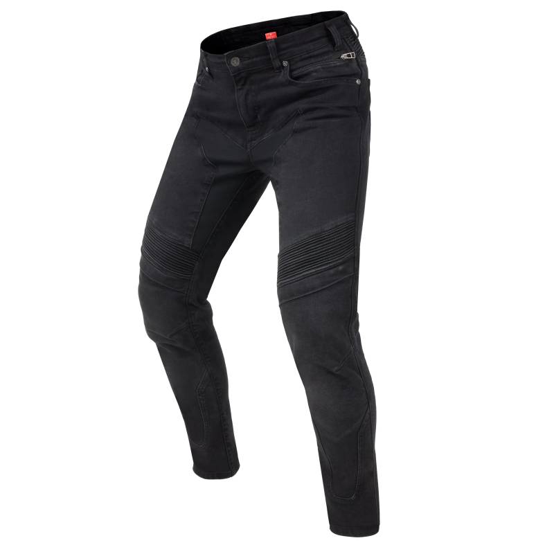 REBELHORN Eagle III Motorradjeans Herren | Aramidfaser Futter | Knie und Hüftprotektoren SAS-TEC | Slim Fit von REBELHORN