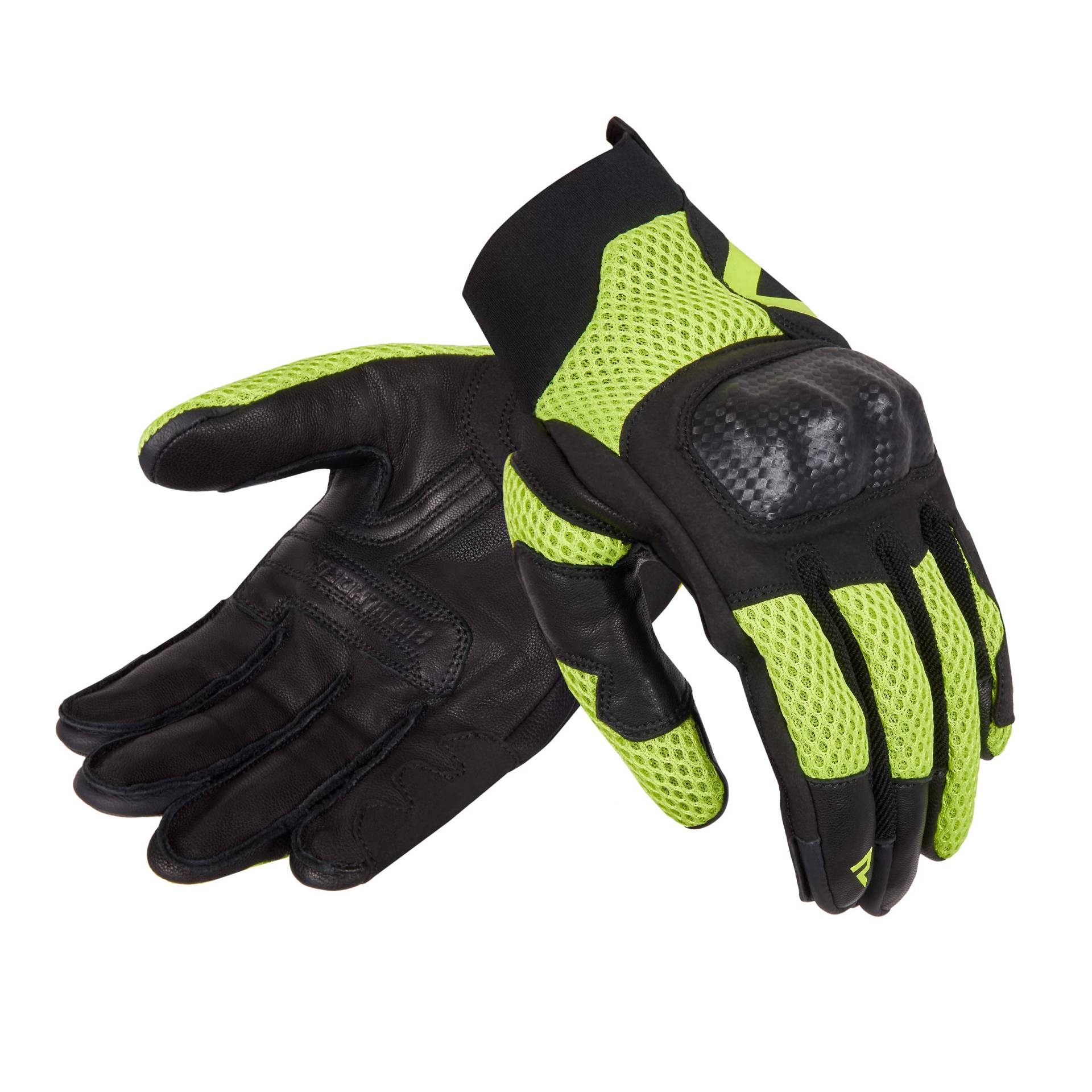 REBELHORN Gap III Lady Motorradhandschuhe Damen | Ziegenleder | Knöchel Protektoren | Belüftung mit 3D-Polyester-Mesh-Einsätzen von REBELHORN