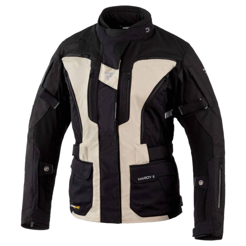 REBELHORN Hardy II Lady Motorradjacke Damen 3 Schichten Wasserdichte atmungsaktive Membran CE-Level 2 Ellbogen- und Schulterschutz Rebel Clima System Reflektierende Elemente von REBELHORN