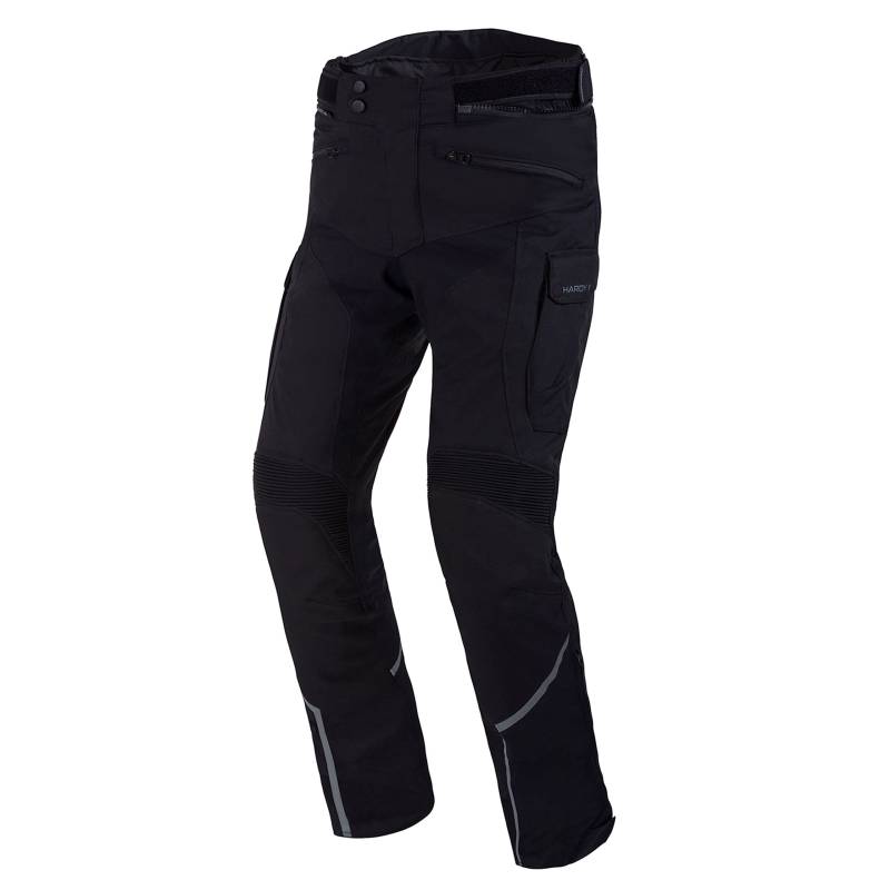 REBELHORN Hardy II Motorradhose Herren | Textil | Humax Membran | Knieprotektoren Stufe 2 | Herausnehmbares Thermofutter | 4 Belüftungskanäle von REBELHORN