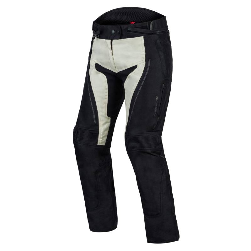 REBELHORN Hiker III Textile Motorradhose für Frauen Membran-Knieschützer rutschfeste Paneele Reflektierende Elemente 4 Lüftungskanäle 2 Taschen von REBELHORN