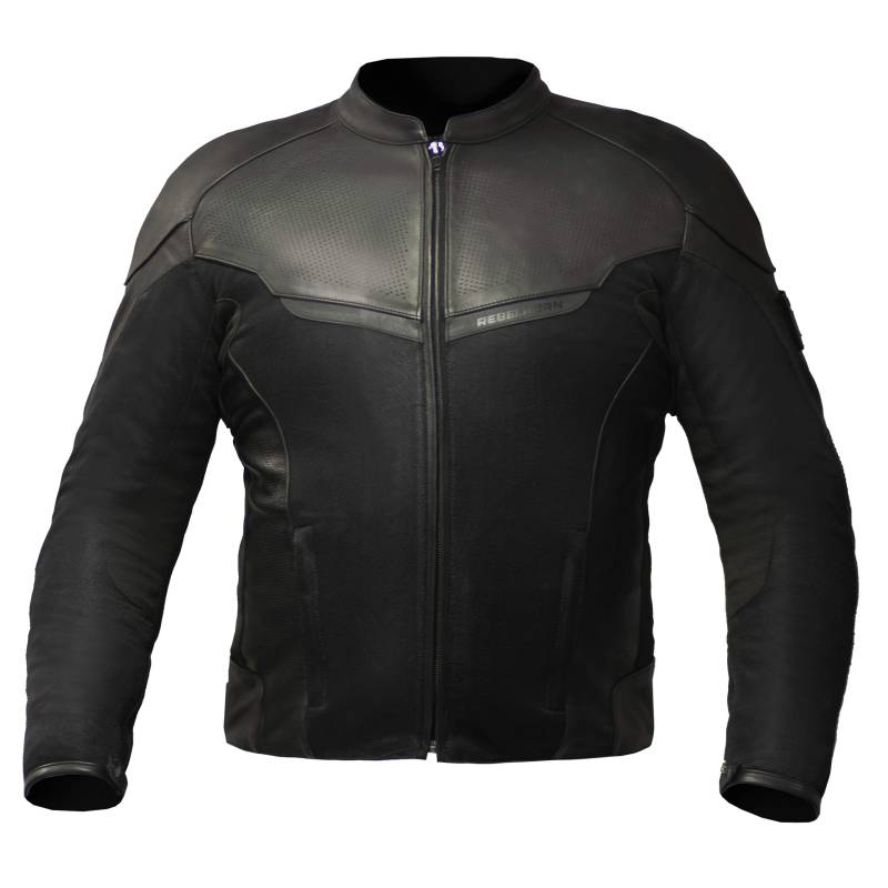 Rebelhorn Lederjacke Rocket Black XXS von REBELHORN