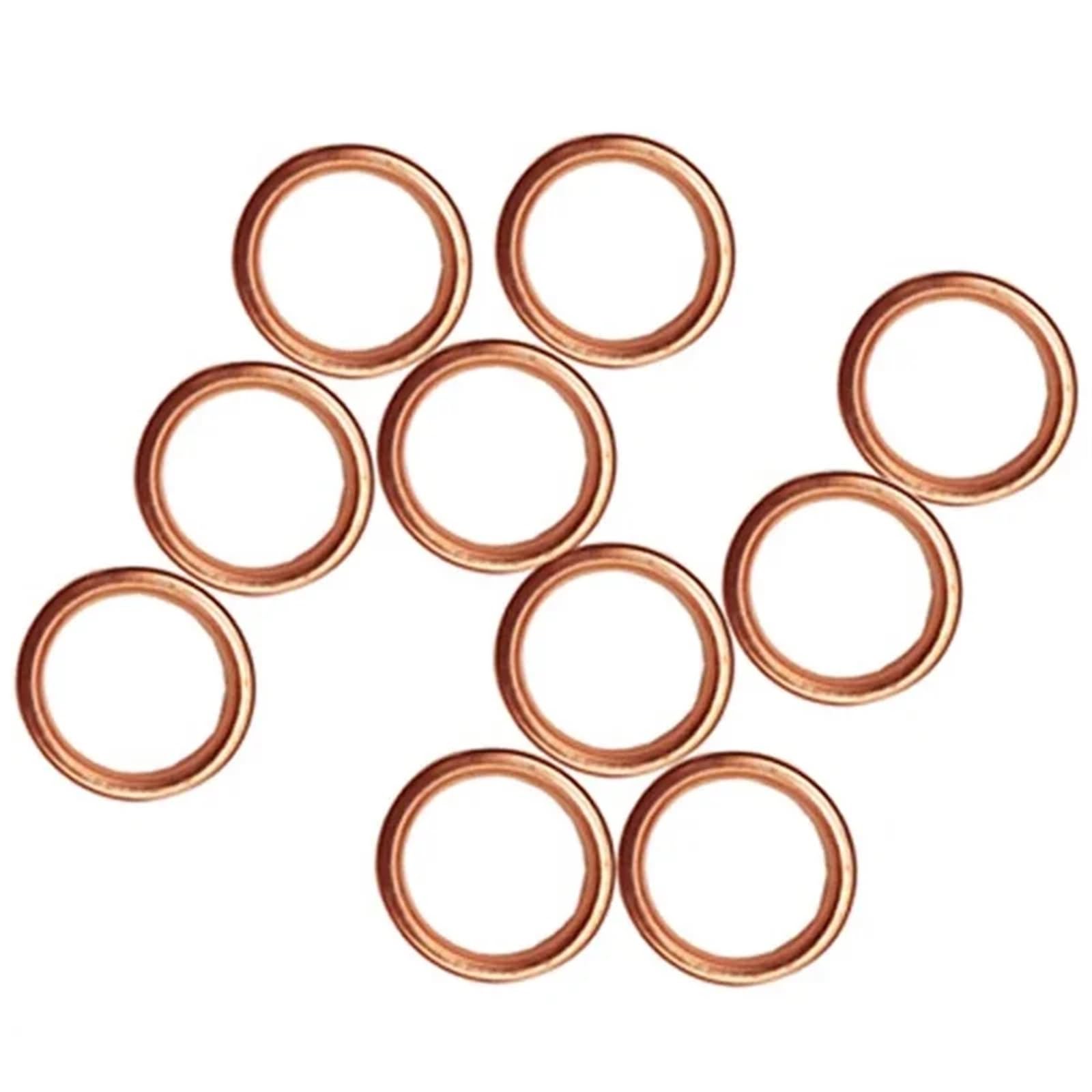 10PC 39 * 32 * 4 Auspuffrohr Schalldämpfer Dichtung for ATV Mäher Generator Motorrad für von REBNGXIE