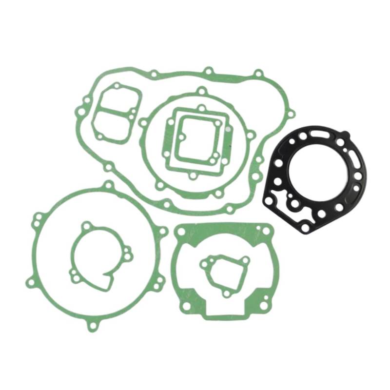 Motorrad-Motor-Kurbelgehäusedeckel, Zylinderkopf, komplettes Dichtungsset for KDX200 KDX 200 1995–2006(Gasket kit) von REBNGXIE