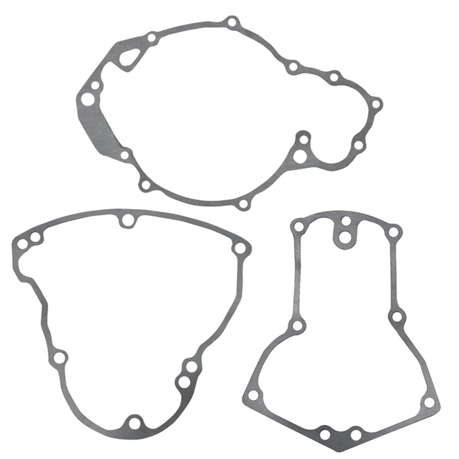 Motorrad-Motordeckeldichtung rechts links Kurbelgehäusedeckel Dichtungssatz for Road Star XV1600 1999–2003 XV17 XV1700 2002–2014(Crankcase Gasket kit) von REBNGXIE