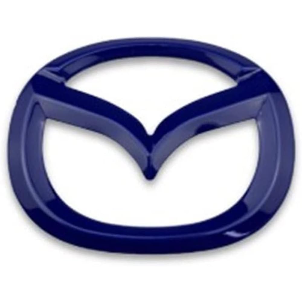 Emblem Logo Aufkleber für Mazda 2 3 5 6 / CX3 CX5 CX7 CX9 CX30 / MX30 MX5, Logo Cover Aufkleber Vorne/Hinten Kofferraum Logo Abzeichen Aufkleber Autoaufkleber Emblem Abziehbilder,E von REDVIT