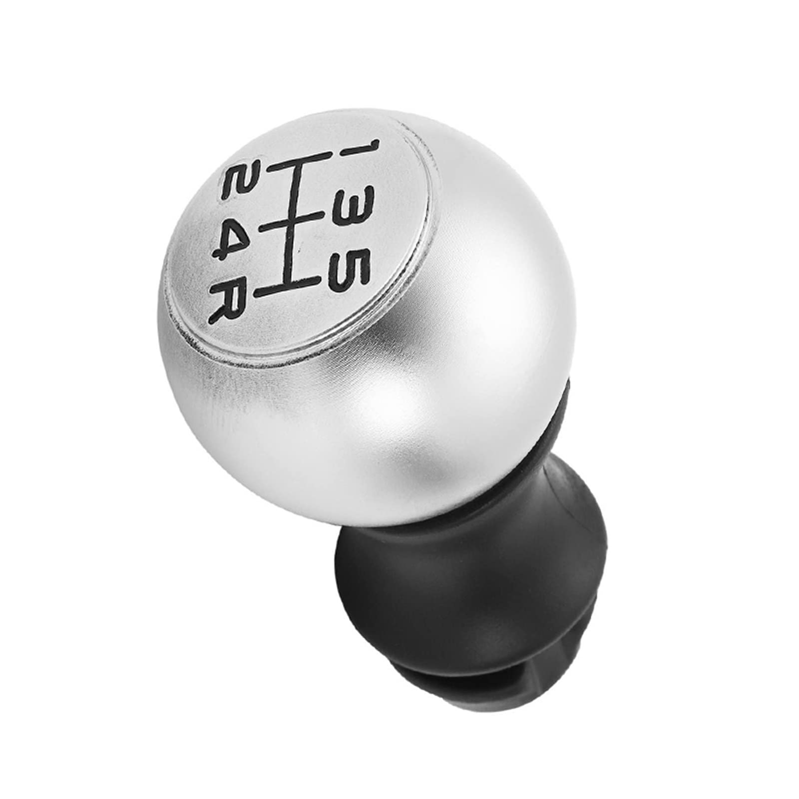 REETBQNMN 5-Gang Auto Schaltknauf Hebel matt VTS Aluminiumlegierung Sport Schaltkopf passend for Peugeot 106 1007 206 107 306 307 308 2008 Shift knob von REETBQNMN