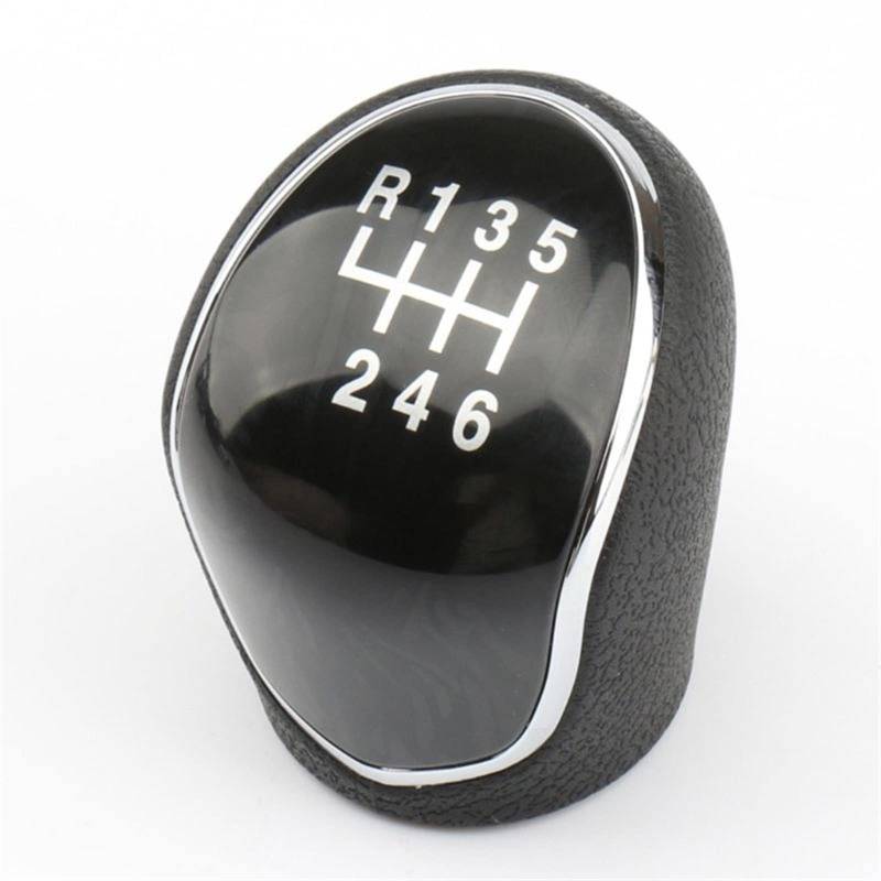 REETBQNMN 6-Gang-Schaltknauf for manuellem Schaltknauf, Handballenkopf, passend for Hyundai IX35 12-16 Shift knob von REETBQNMN