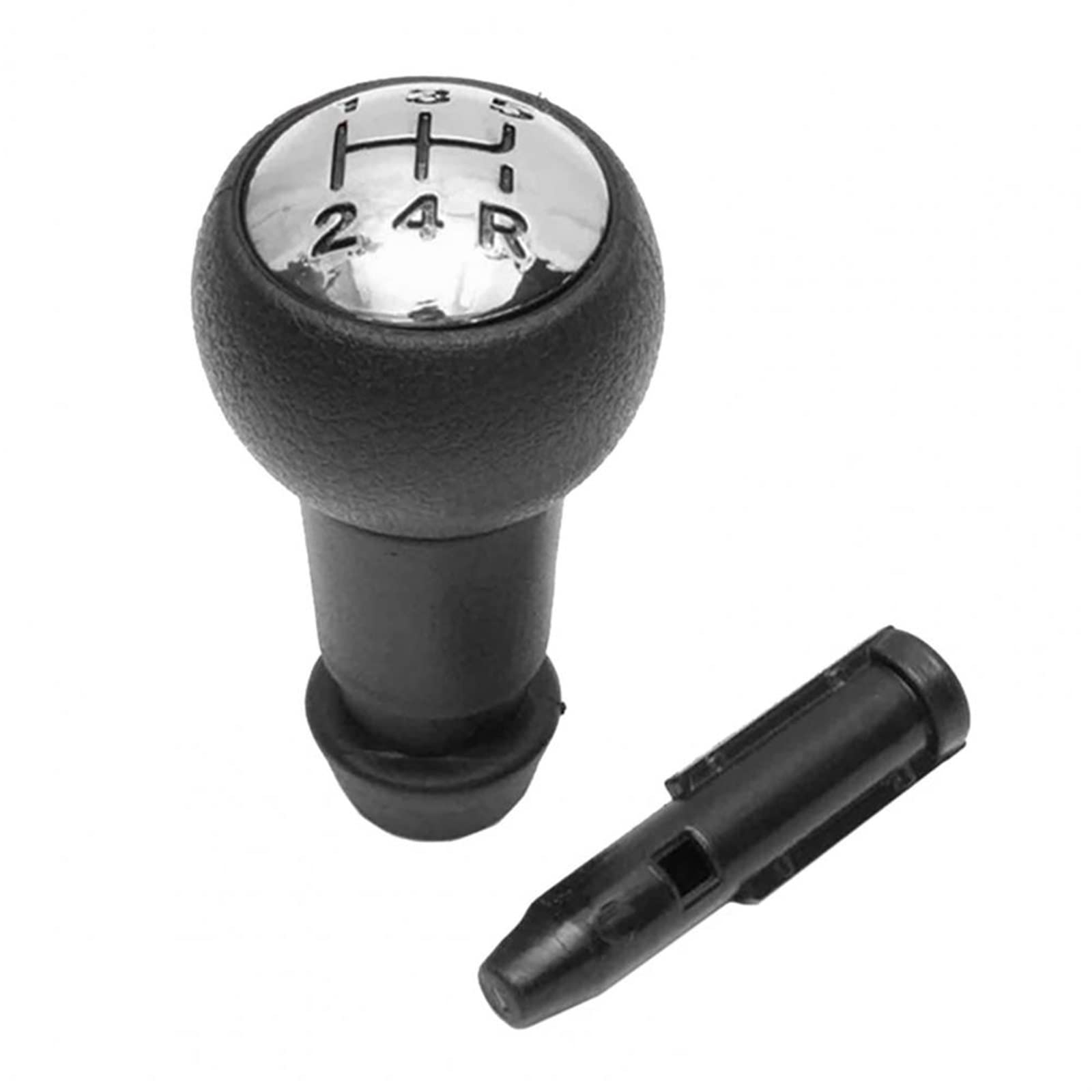 REETBQNMN Auto Shifter 5 Geschwindigkeit Durable ABS Auto Manuelle Schaltknauf Fit for Peugeot 106 206 306 406 806 107 207 307 Shift knob von REETBQNMN