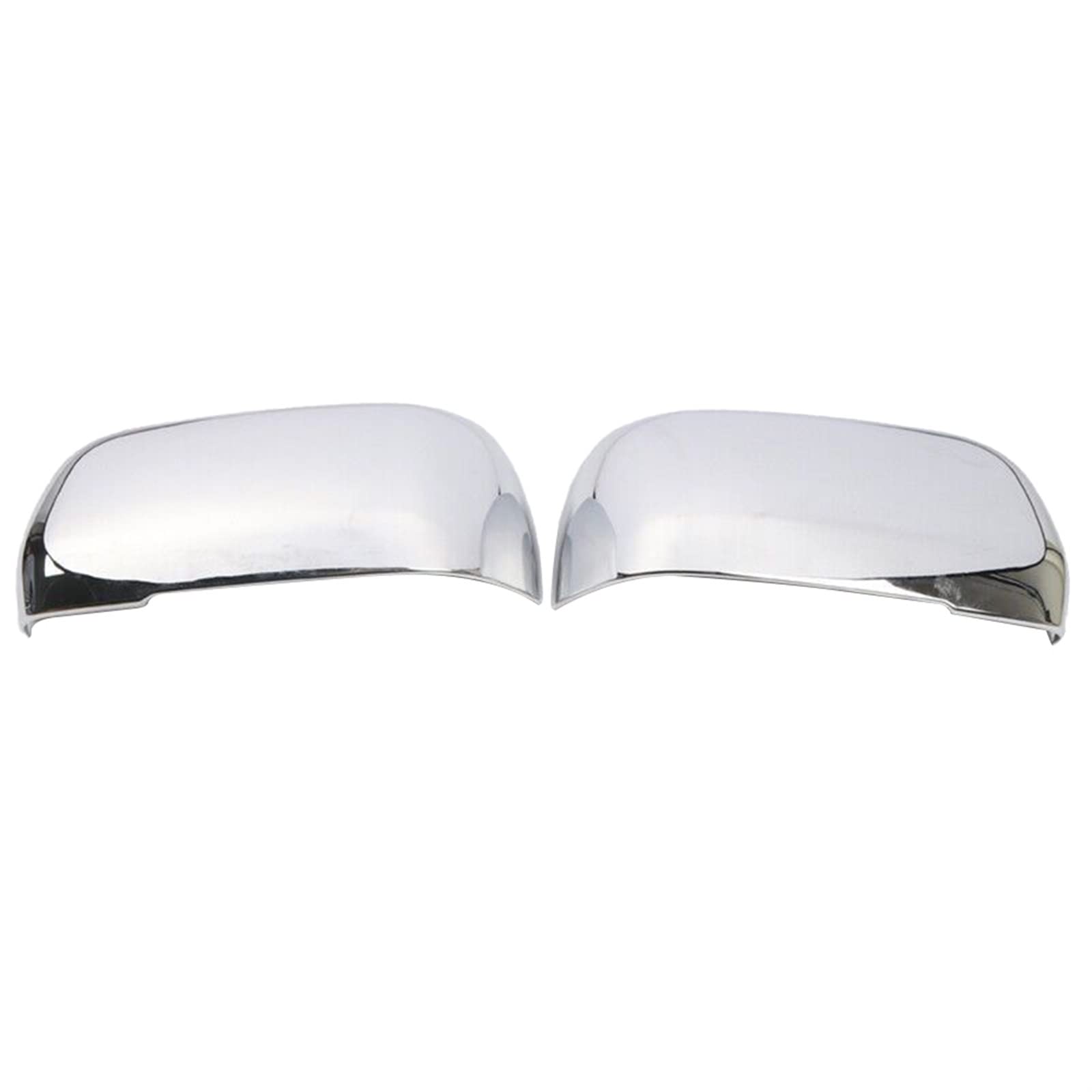 REETBQNMN Chrom Auto Seitentür Rückspiegel Abdeckung Trim Fit for Mitsubishi Fit for Pajero V80 2007-2021 Seitenspiegel Abdeckkappe Rearview mirror von REETBQNMN