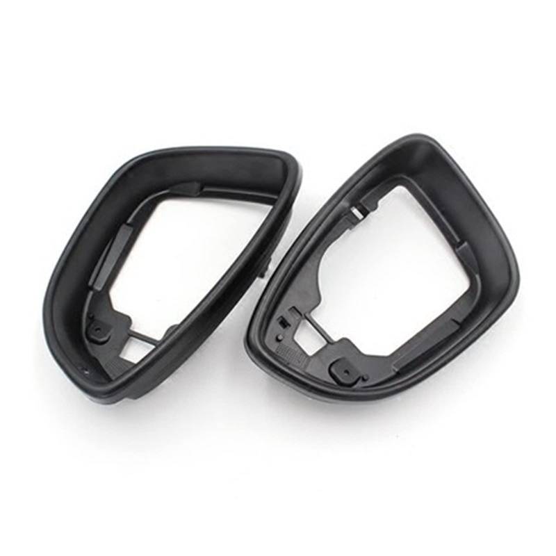 REETBQNMN LINKS &RECHTE Seitenspiegelgehäuse Rahmenverkleidung Passend for VW Passend for Passat B7 CC Passend for Jetta MK6 Beetle EOS Passend for Scirocco Rearview mirror(A pair) von REETBQNMN