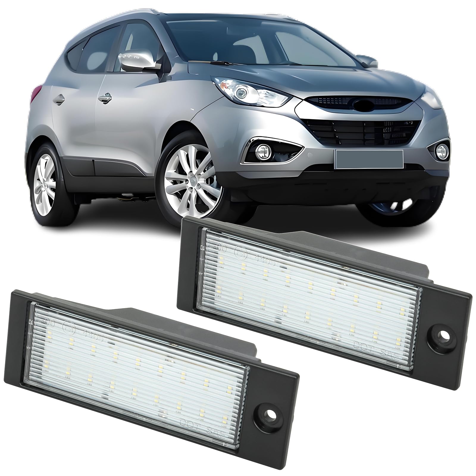 REINKO LED Kennzeichenbeleuchtung passt für Hyundai ix35/Tucson Facelift Bj. ab 09.2013- von REINKO