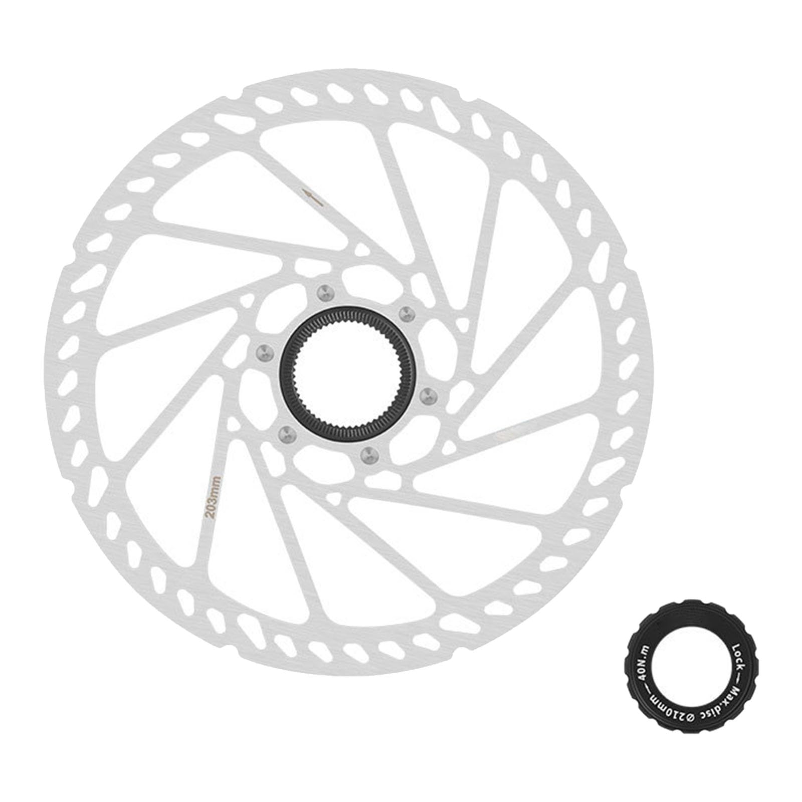 Mountainbike Center Lock Rotor Hydraulische Centerlock Scheibenbremse Rotor 140 mm 160 mm 180 mm 203 mm Fahrräder Centerlock Rotor von REITINGE