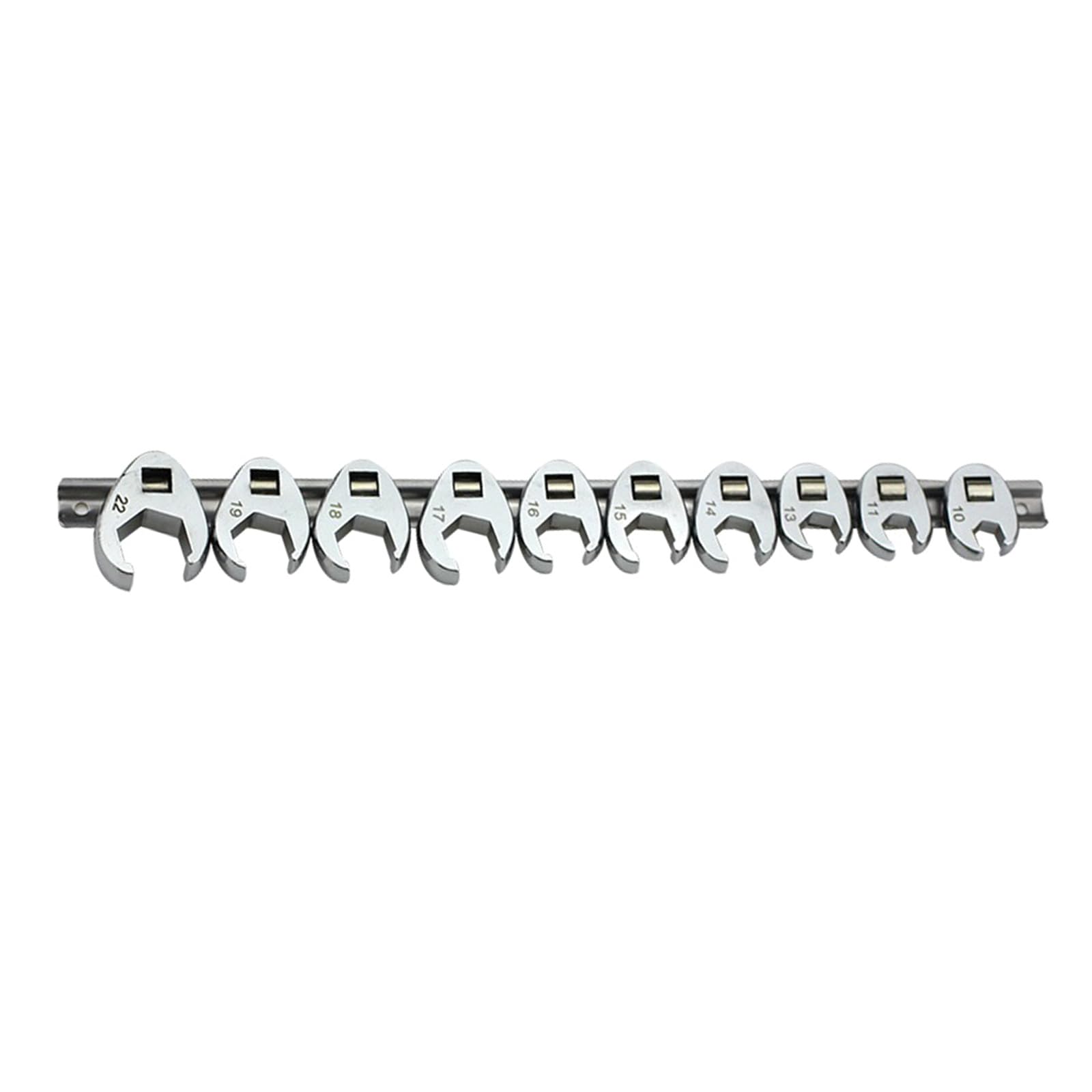 REITINGE 10Pcs 3/8 Zoll Schraubenschlüssel Set 10-22mm Metric Hahnenfuß Schlüssel Reparatur Werkzeug Für Enge Platz Schlüssel Für Mechaniker von REITINGE