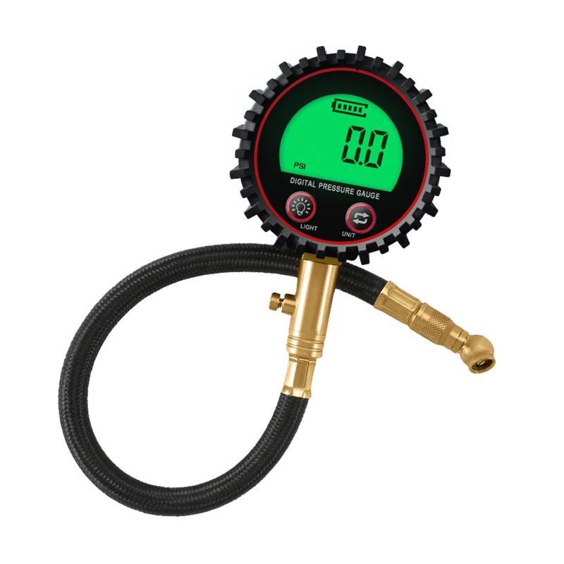 REITINGE Fahrrad Auto Reifen Manometer Fahrräder Auto Luftdruck Meter Tester Diagnose Werkzeug Hochpräzises Manometer Barometer von REITINGE