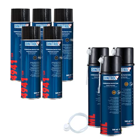 Dinitrol DIY Wasser reinigen Aerosol Top Up Pack für kleine Auto von REJEL