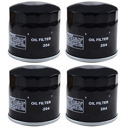 Motorrad Ölfilter for RX10GT RX10GTA RX10L RX10LT RX10LTGT RX10LTGTA RX10M RX10MS RX10MT RX10MTA RX10P RX10PS APEX SE(4 Pcs) von REKEELL