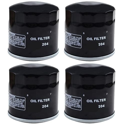 Motorrad Ölfilter for YZ125 F50TLR F60TLRT50TLR T60TLR 50HP 60HP FAT1100 FJ 09 FJR1300A FJR1300AE FJR1300AS FJR1300ES(4 Pcs) von REKEELL