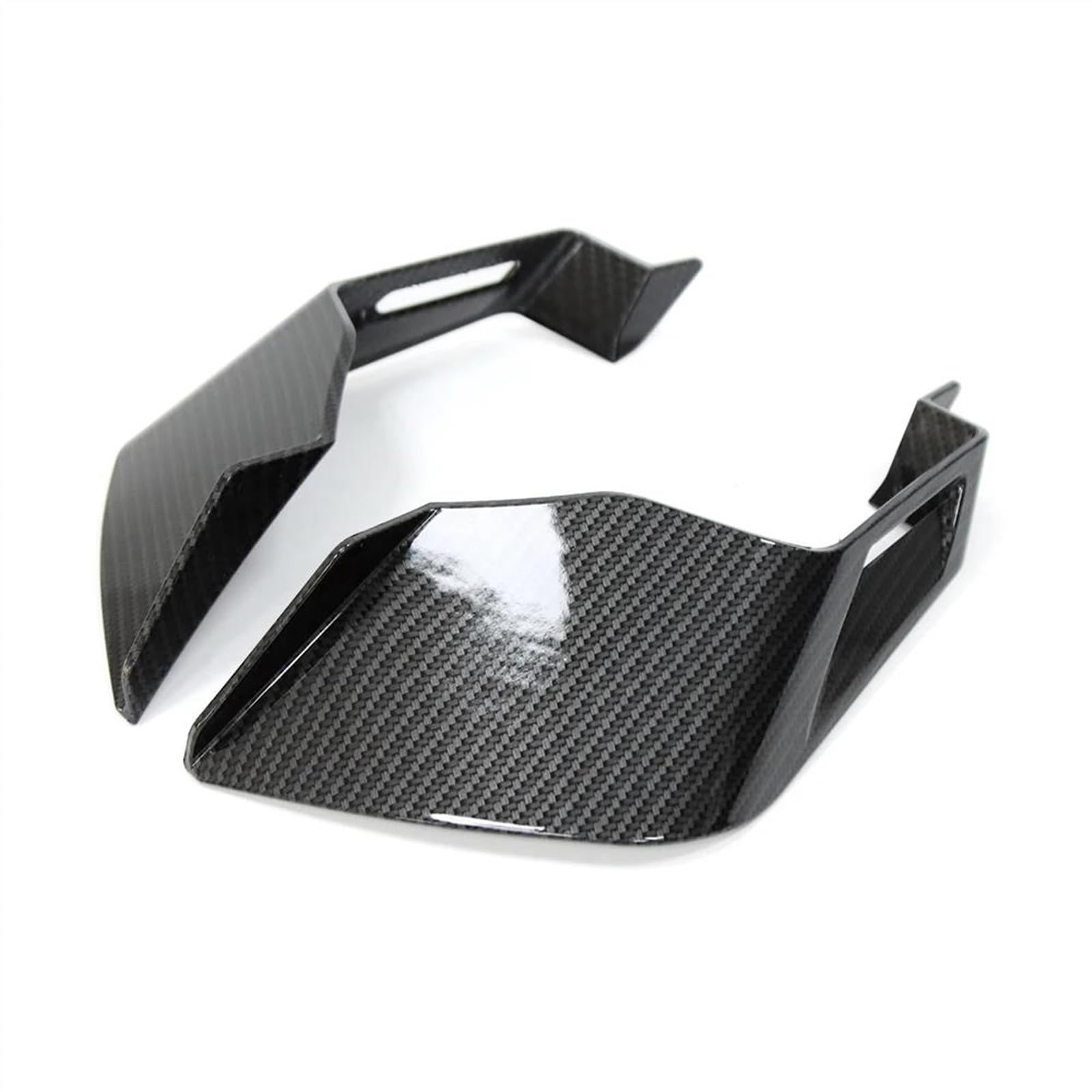 Verkleidungs Motorrad Verkleidung Teile Kit Feste Winglet Aerodynamische Flügel Spoiler Für Kawasaki Für ZX10R ZX-10R 2016-2019 2020 2021 Motorrad Verkleidung (Farbe : Kohlefaser) von RENSIS