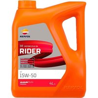 REPSOL Motoröl RIDER 4T 15W-50 Inhalt: 4l RPP2130RGB von REPSOL