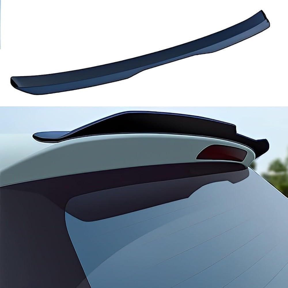 Heckspoiler Spoilerlippe für BMW Serie 1 F40 2019-2024, Spoiler Hecklippenstamm Tail Flügel Leistung Heckspoiler Auto Sport Styling Kits Flügel von RESKIU