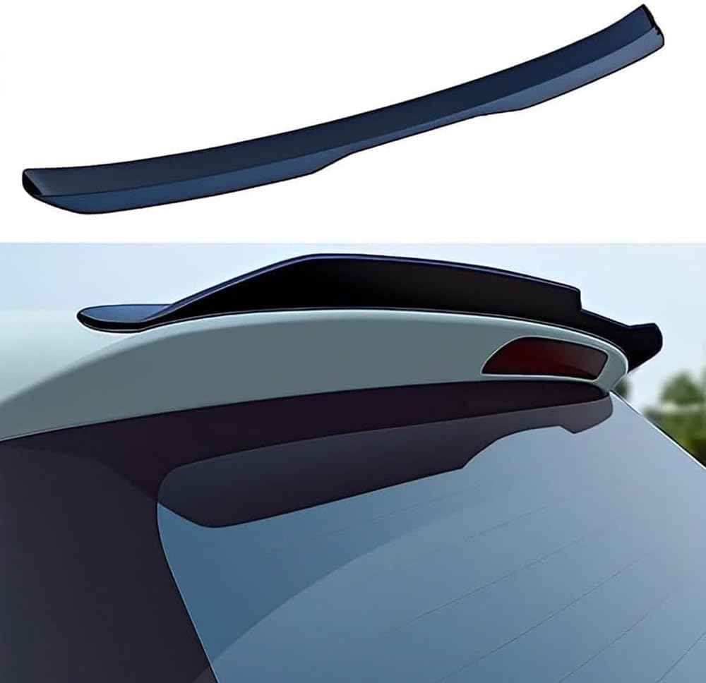 Heckspoiler Spoilerlippe für BMW X5 F15 2013-2018, Spoiler Hecklippenstamm Tail Flügel Leistung Heckspoiler Auto Sport Styling Kits Flügel von RESKIU