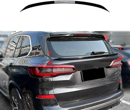 Heckspoiler Spoilerlippe für BMW X5 G05 2019+, Spoiler Hecklippenstamm Tail Flügel Leistung Heckspoiler Auto Sport Styling Kits Flügel von RESKIU