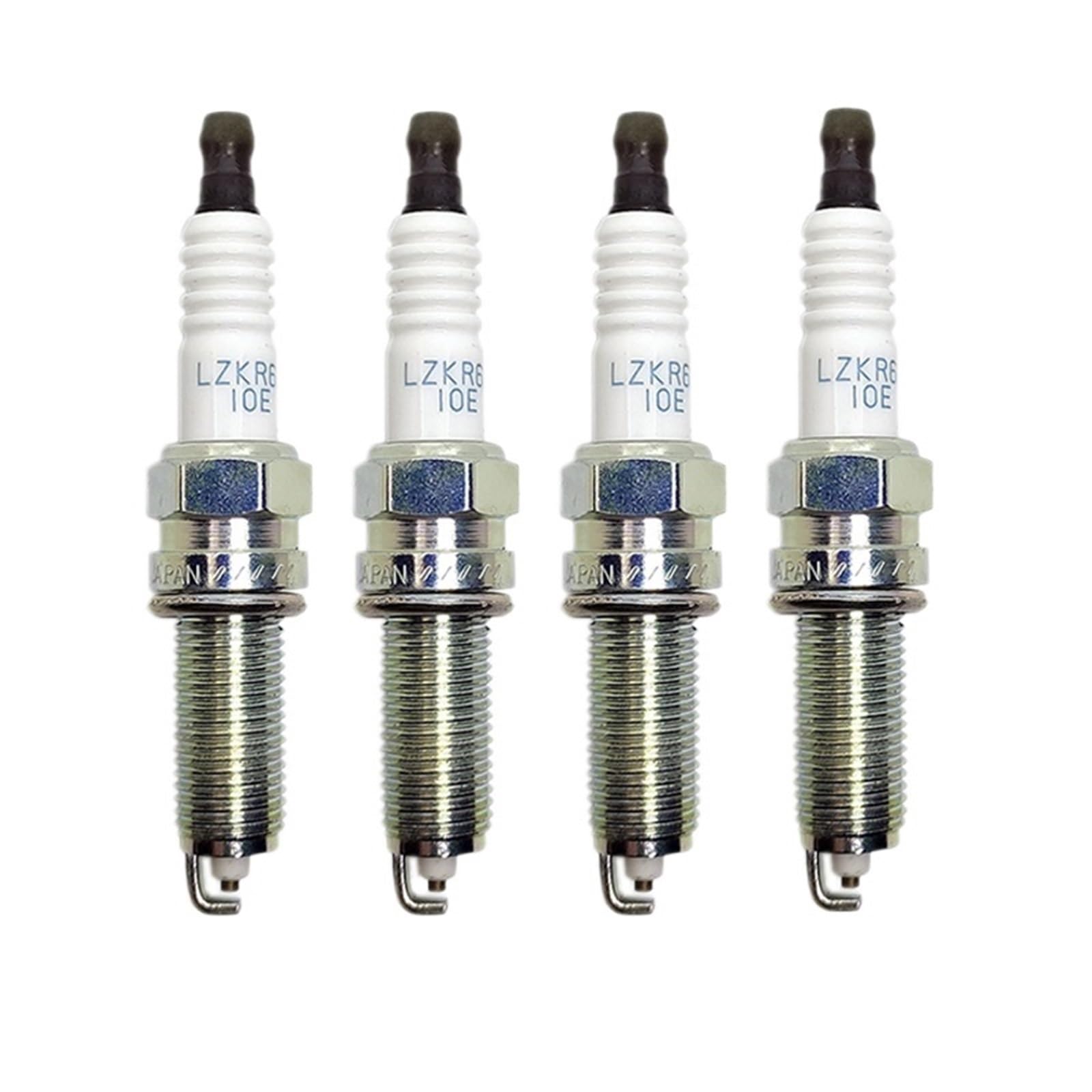 Zündkerze 18855-10060 LZKR6B-10E 4/6PCS Normale Zündkerze, kompatibel mit I20 I30 I35 IX20 Soul Venga Rio Cee'd Carens Autoteile und Zubehör(4 Spark Plugs) von REUEHDS