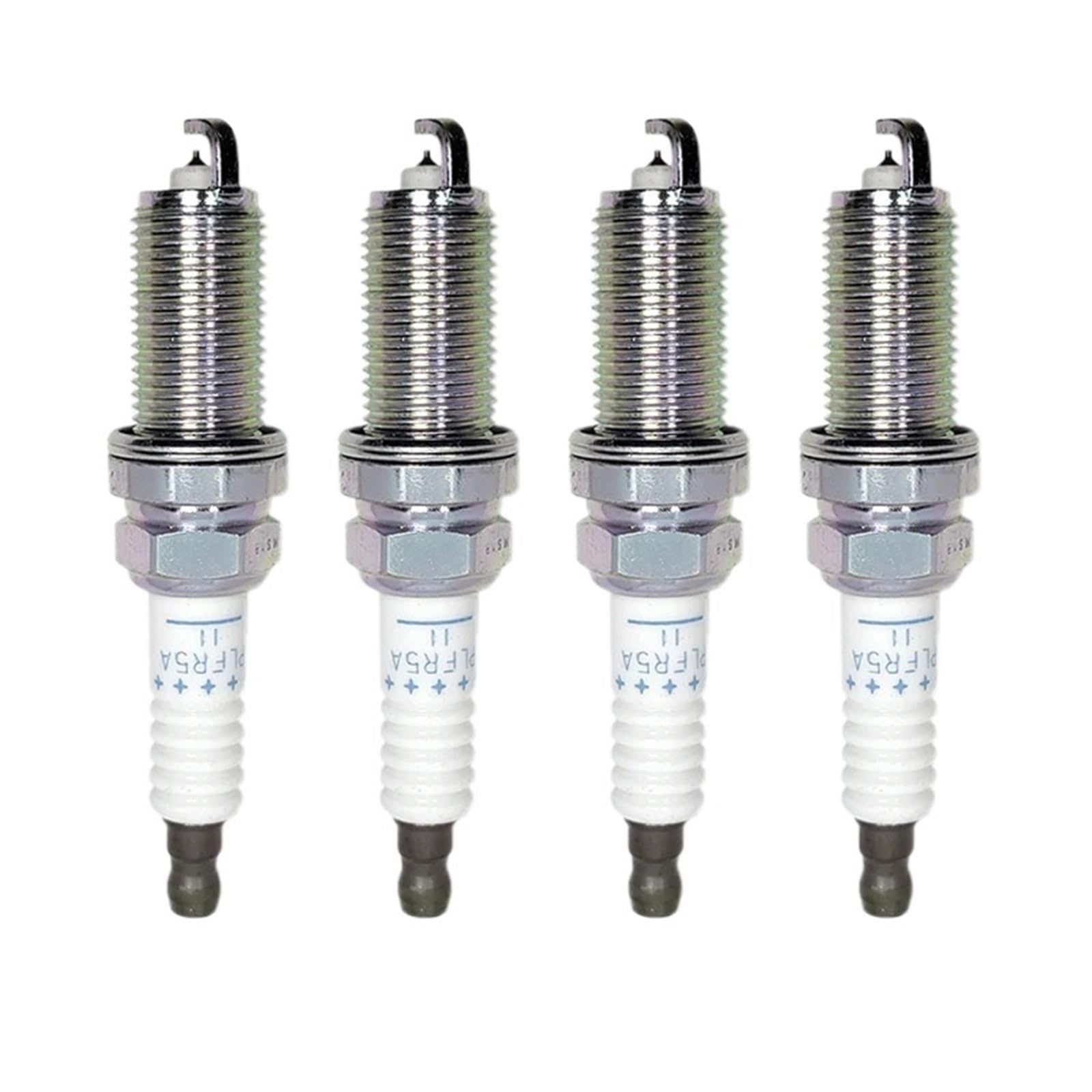 Zündkerze 4 Stück/6 Stück 22401-5M015 PLFR5A-11 Iridium-Zündkerze, kompatibel mit Teana Maxima Altima 350Z Frontier FX35 Sentra Autoteile und Zubehör(4Pcs) von REUEHDS