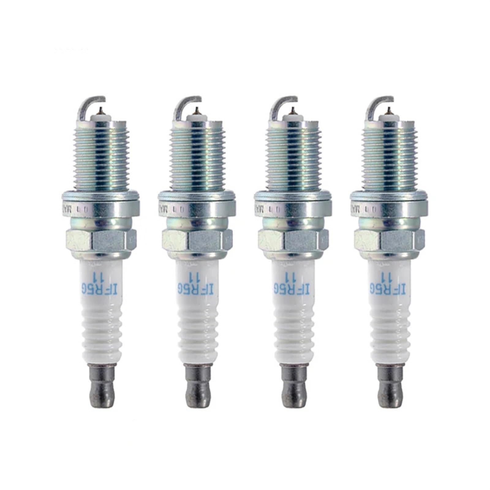 Zündkerze 4PCS 27410-23700 IFR5G11 Iridium Zündkerze Kompatibel mit Santa Fe Sonata IX55 Tucson Coupe II 2002-2009 27410 23700 Autoteile und Zubehör von REUEHDS