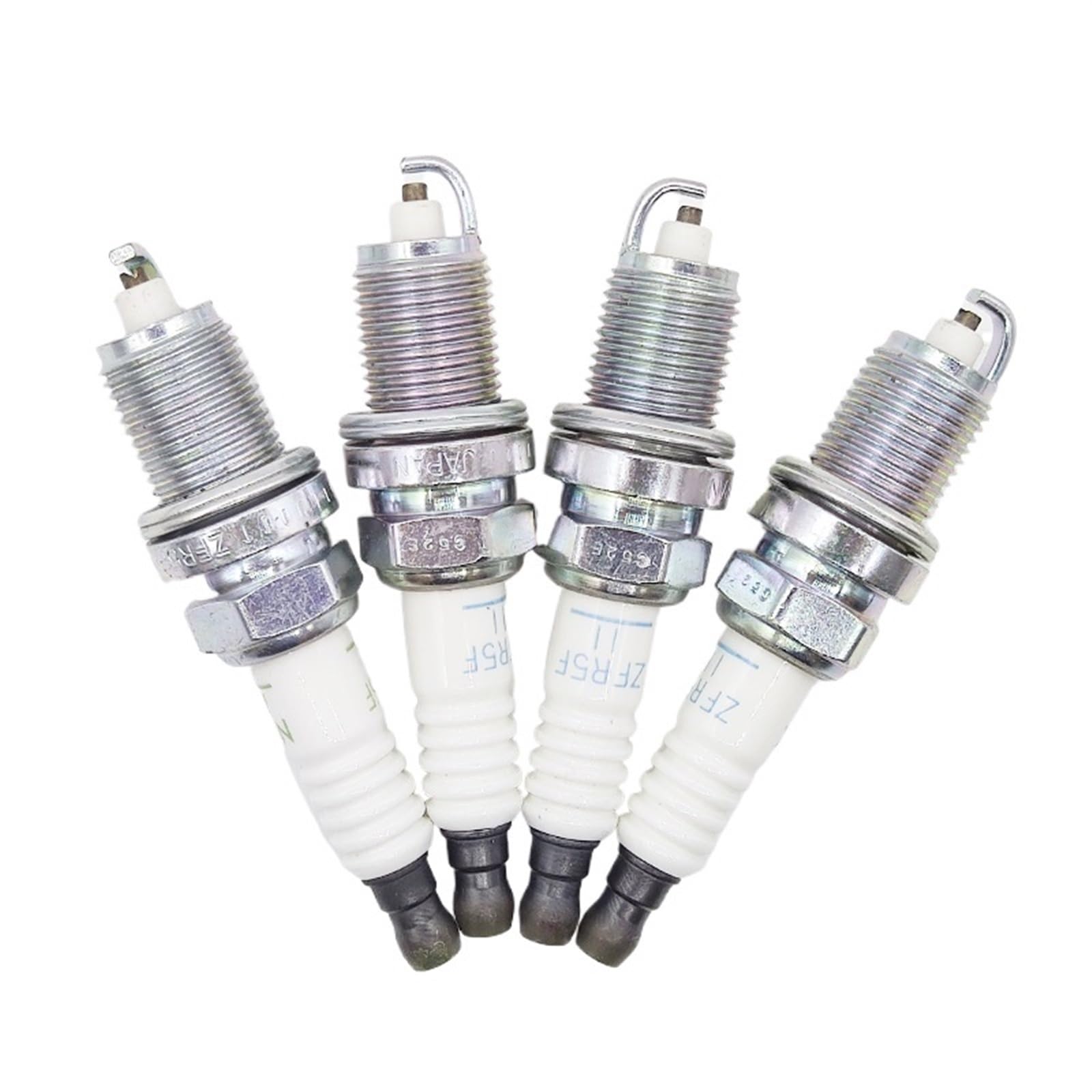 Zündkerze 4PCS ZFR5F-11 2262 Normale Zündkerze Kompatibel Mit Civic 1,4 L 1,6 L VI Accord 1998-2003 CRV 2,0 L 1995-2001 ZFR5F11-2262 Autoteile und Zubehör von REUEHDS