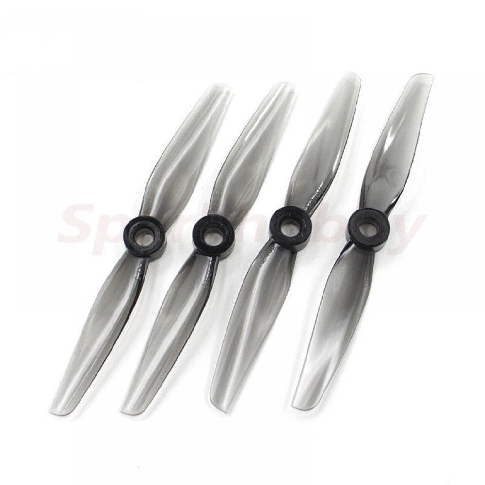 2 Paar 4X2,5 4025 Grau CW CCW Polycarbonat Propeller 4 Zoll 2-5mm Welle Kompatibel mit RC FPV Quadcopter Drohne 1,7g(2PAIRS 4X2.5 1.4MM) von REUISAX