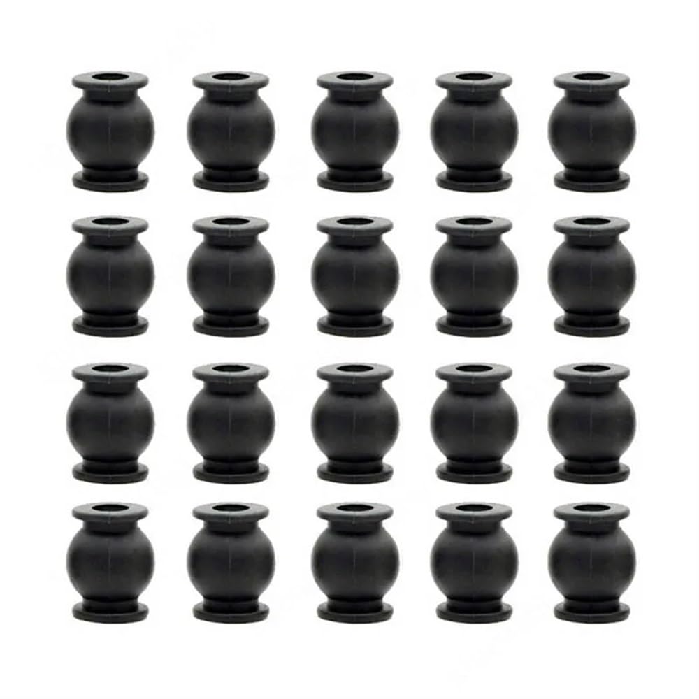 20PCS Anti Vibration Gummi Dämpfer Bälle Kompatibel Mit CC3D APM RC FPV Drone Dämpfung Spalten Kompatibel mit Flight Controller(LARGE TYPE BLACK) von REUISAX