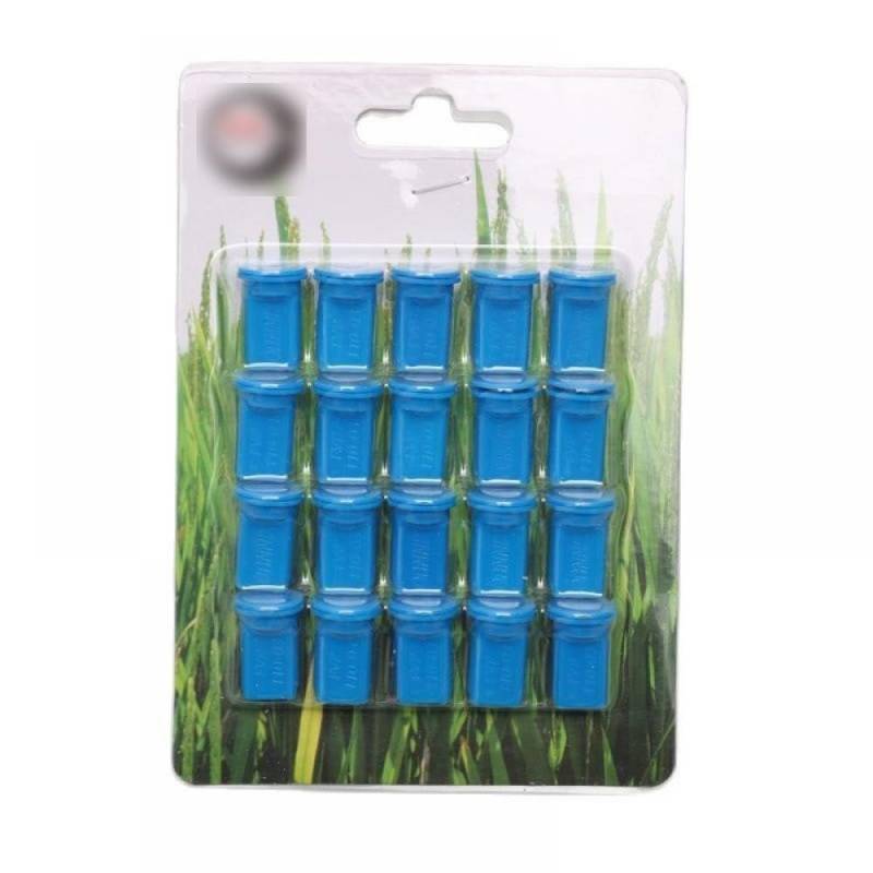 20PCS Landwirtschaft Spray Drone Druck Winddicht Zerstäubung Flache Fan Düse Kompatibel Anti-drift Sprinkler Pflanzen Schutz Zubehör(BLUE 03) von REUISAX