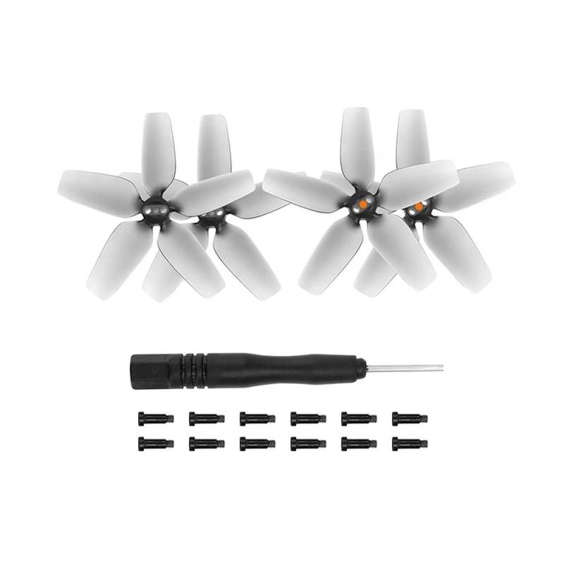 4er-Pack 2925S-Propeller-Ersatz, kompatibel mit Avata-Drohnenzubehör(GRAY) von REUISAX