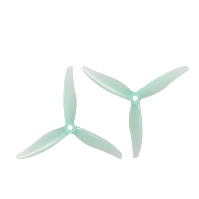 51366 MCK ReV3 5X2,8X3 3-Propeller Kompatibel mit FPV Racing und Freestyle Drohnen Kompatibel mit 6S KV Motoren DIY Teile(6Pairs Mint Green) von REUISAX