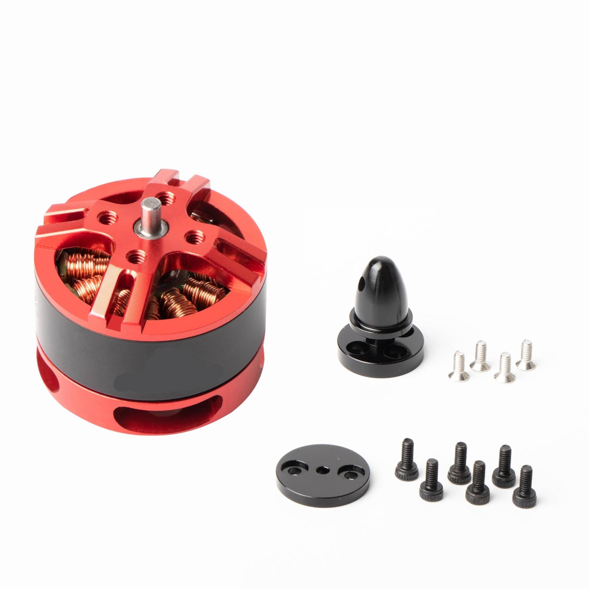 BE1806 Bürstenloser Motor 1400KV 2300KV 2700KV Kompatibel mit RC-Multirotor-Flugzeugen Starrflügel-FPV-Renndrohnen DIY-Teilen(1PC 2300KV BLACK) von REUISAX