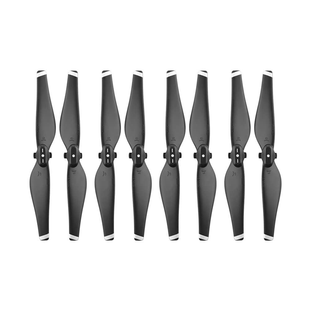 D Air Drone Kompatibel 8PCS Quick Release Propeller Ersatz Zubehör Ersatzteile Schraube Flügel Fan(BLACK WHITE) von REUISAX