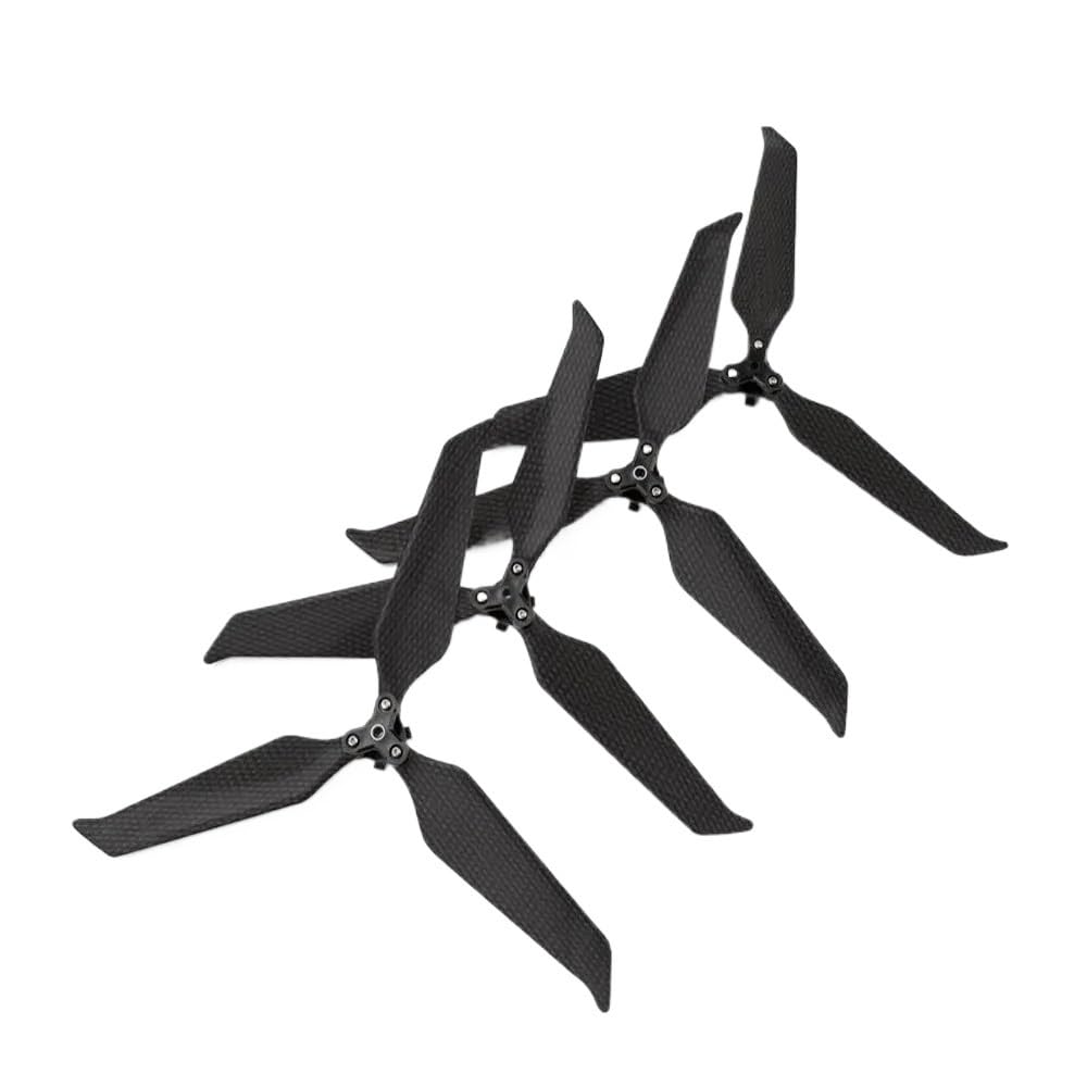 Kompatible 8743F Low Noise Carbon Fiber Propeller 4PCS Set Kompatibel mit 2 Pro Zoom Drone Upgrade Zubehör von REUISAX